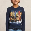Online River Woods Basic fantasie T-shirt lange mouwen moonlight mix -