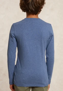 New River Woods Basic fantasie T-shirt lange mouwen night sky mix -