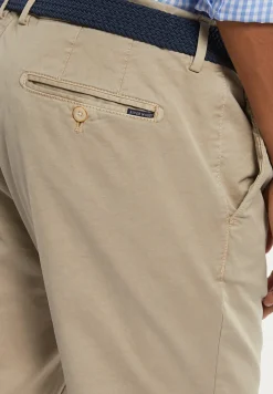 Online River Woods Basic stretch chinobroek beige -