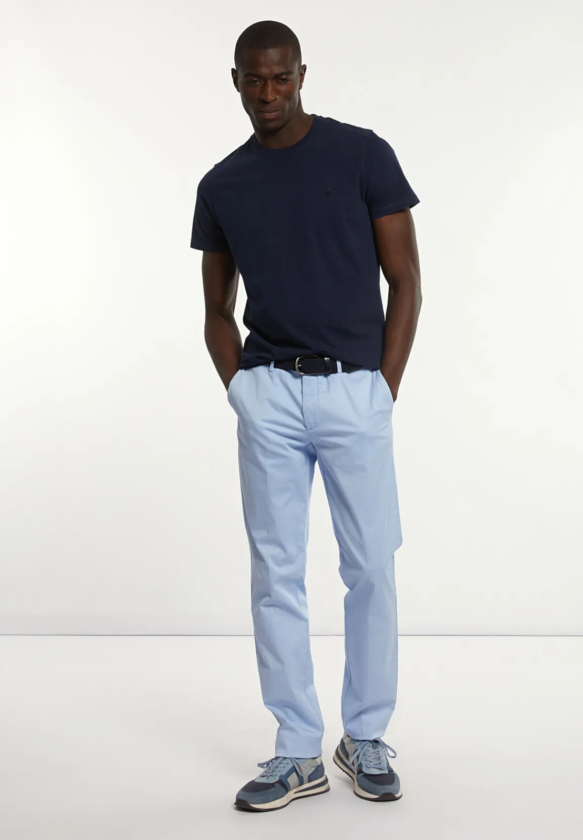 Outlet River Woods Basic stretch chinobroek glacier -