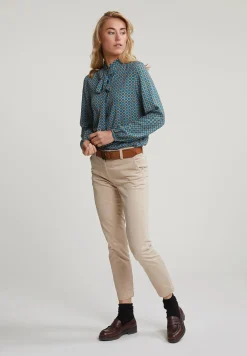 New River Woods Beige basic chinobroek -