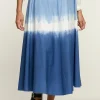 Online River Woods Blauwe tie & dye rok -