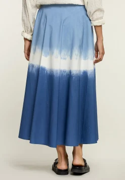 Online River Woods Blauwe tie & dye rok -