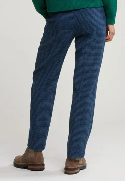 Clearance River Woods Blauw/groen geruite broek -