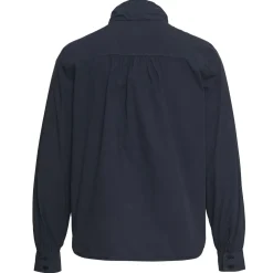 Best River Woods Blouse met sjaal in blauw -
