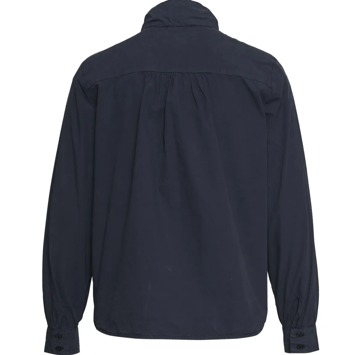 Best River Woods Blouse met sjaal in blauw -