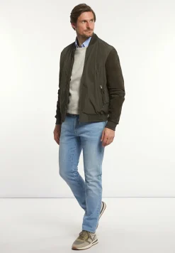Hot River Woods Blouson suède mouwen alligator -