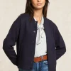 Clearance River Woods Bomber cardigan navy -
