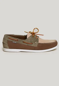 Hot River Woods Bruine docksides met veters -