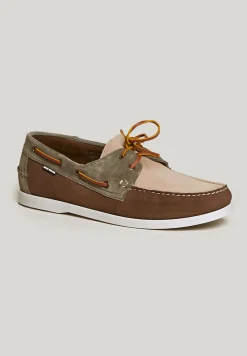 Hot River Woods Bruine docksides met veters -