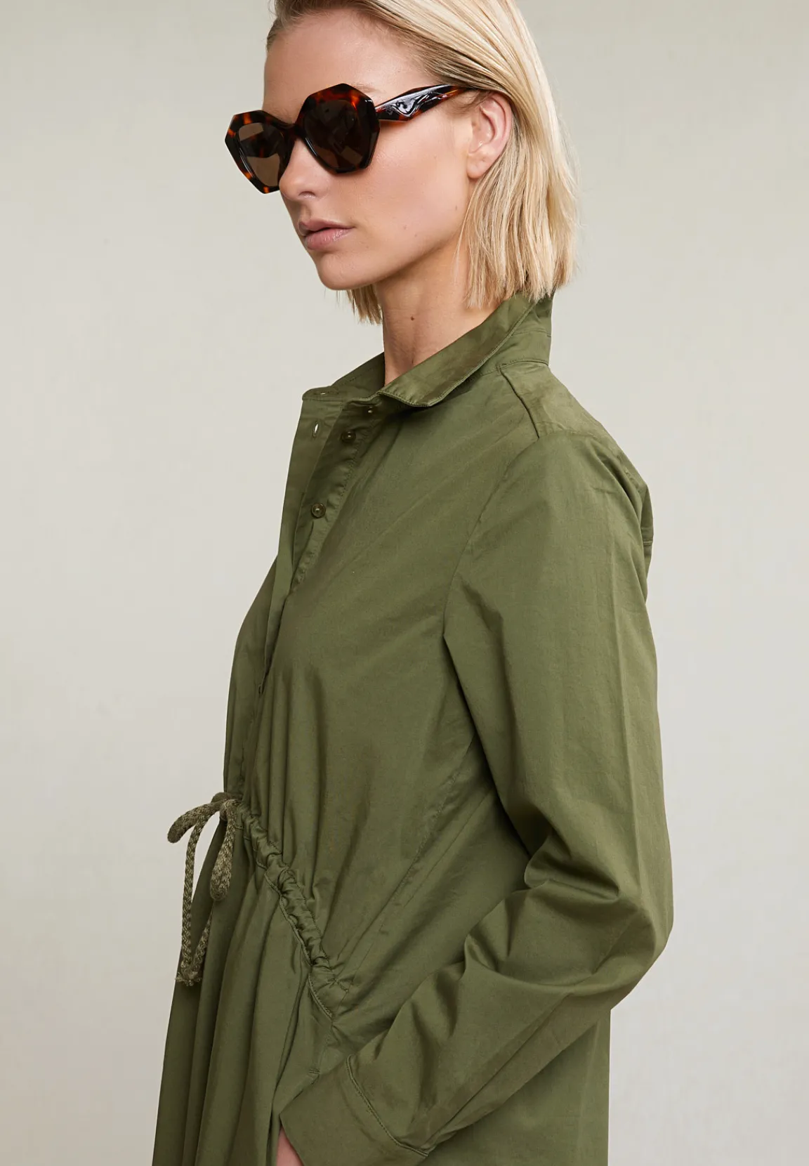 Best River Woods Bruine zonnebril Naomi -