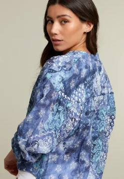 Hot River Woods Comfort fantasie  blauw hemd -