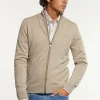Discount River Woods Custom fit basic merino cardigan old wood mix -