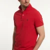 Outlet River Woods Custom fit basic pima katoen polo poppy red -
