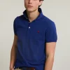 Discount River Woods Custom fit basic pima katoen polo royal blue -