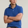 Clearance River Woods Custom fit basic pima katoen polo hamptons blue -