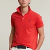 Best River Woods Custom fit basic pima katoen polo cornell red -