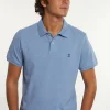 Outlet River Woods Custom fit basic pima katoen polo oase mix -