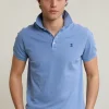 Outlet River Woods Custom fit basic pima katoen polo seashore mix -