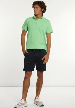 Hot River Woods Custom fit basic pima katoen polo lime -