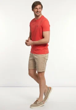 Hot River Woods Custom fit basic pima katoen T-shirt punch -