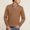 Fashion River Woods Custom fit basic V-hals merinotrui turron mix -