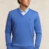 New River Woods Custom fit basic V-hals merinotrui heaven mix -