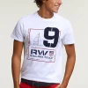 Sale River Woods Custom fit fantasie T-shirt korte mouwen wit -
