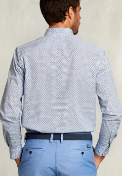 Hot River Woods Custom fit fantasiehemd blauw/groen -