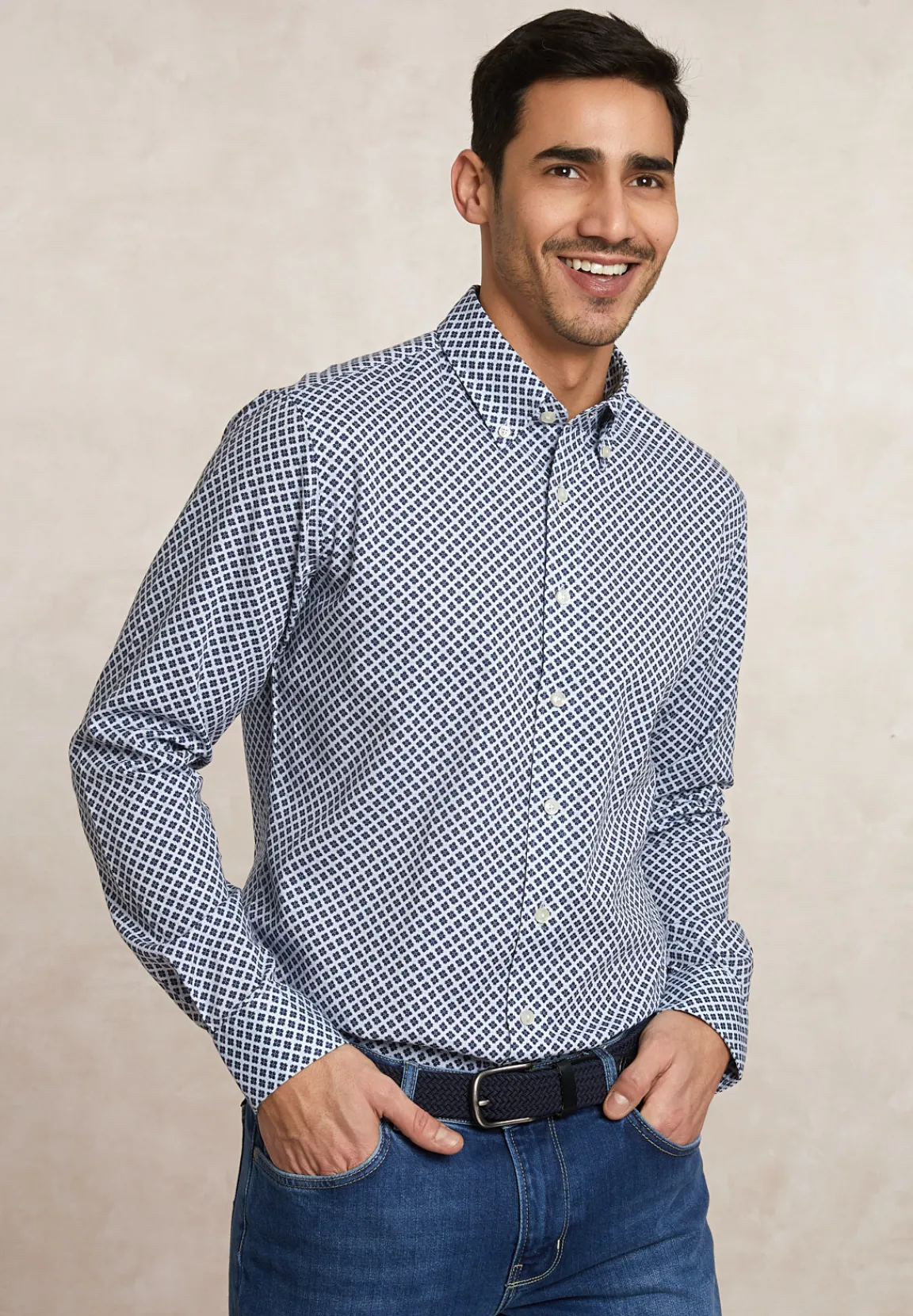 Best River Woods Custom fit fantasiehemd multi -