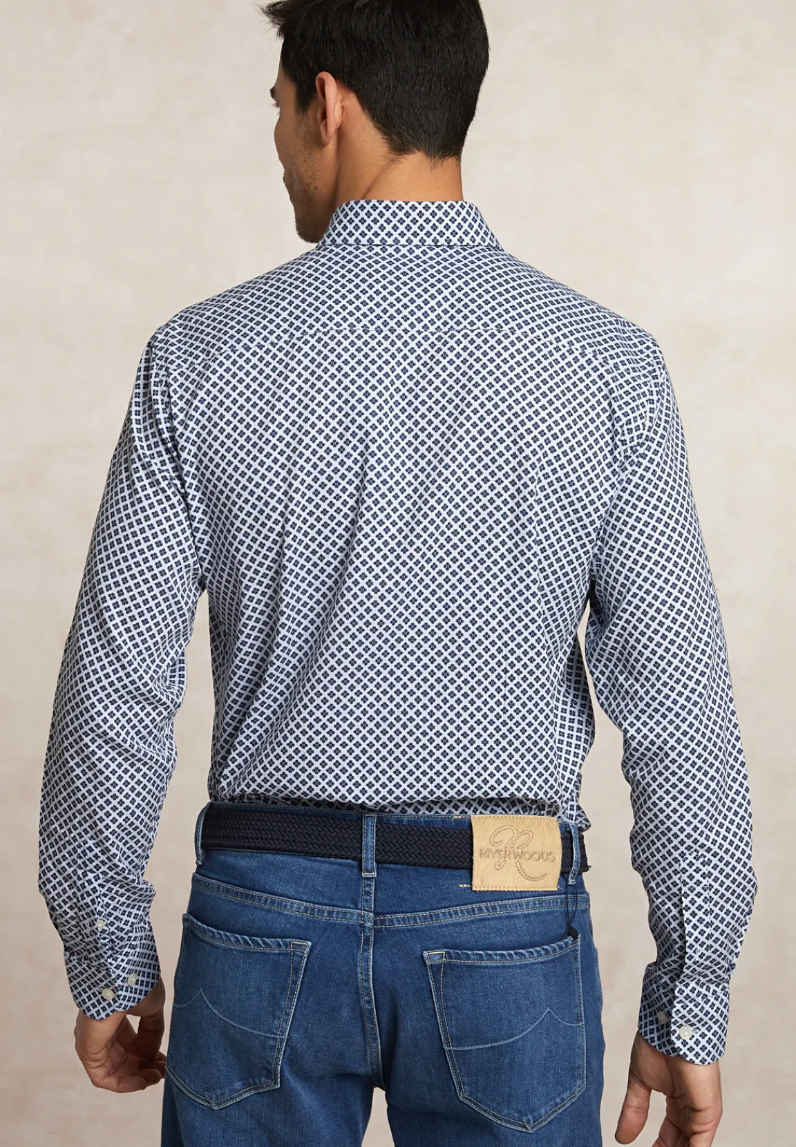 Best River Woods Custom fit fantasiehemd multi -