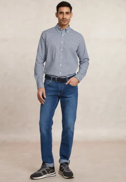 Best River Woods Custom fit fantasiehemd multi -