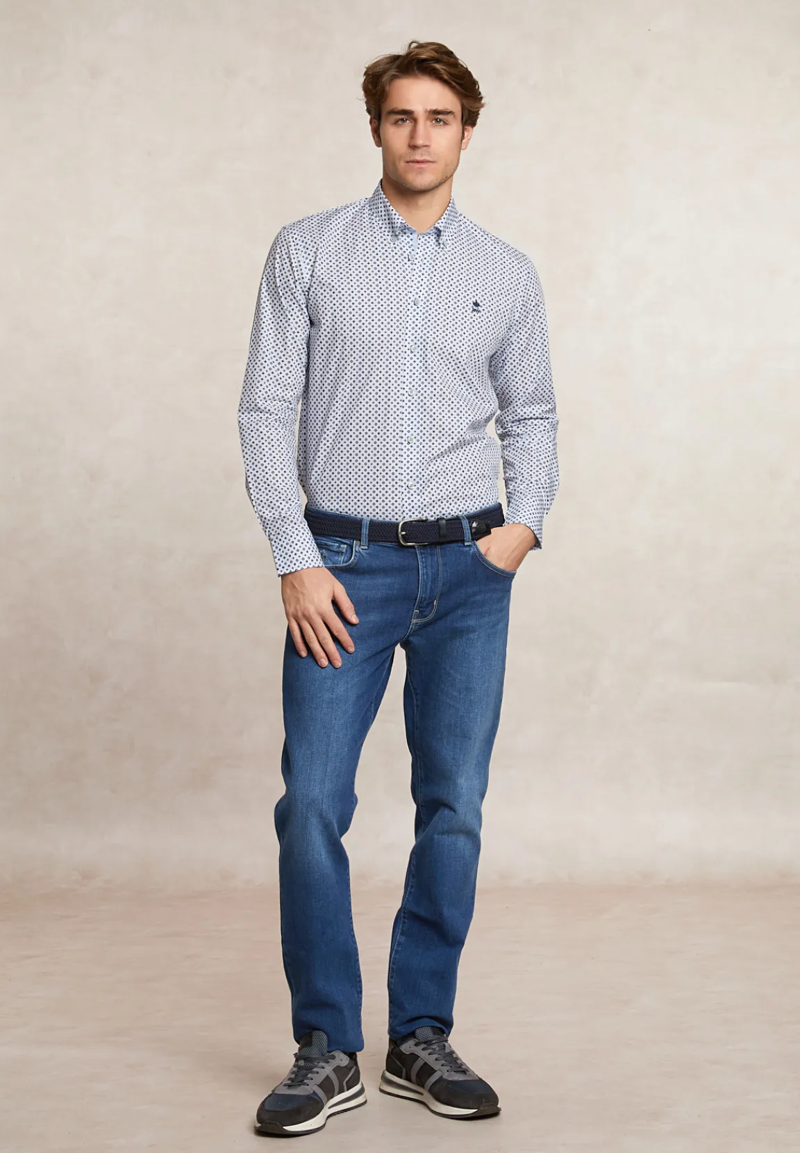 Hot River Woods Custom fit fantasiehemd multi -