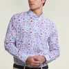 Discount River Woods Custom fit gebloemd hemd multi -