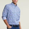 Outlet River Woods Custom fit gebloemd hemd multi -