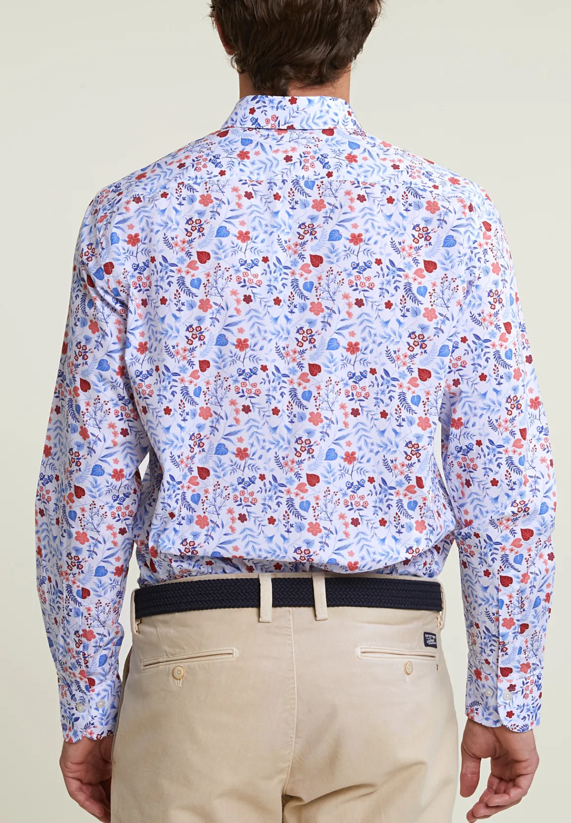 Discount River Woods Custom fit gebloemd hemd multi -
