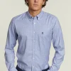 Best River Woods Custom fit geruit hemd met zak multi -