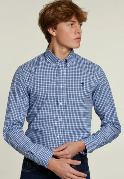 Clearance River Woods Custom fit geruit hemd multi -