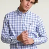Best River Woods Custom fit geruit hemd multi -
