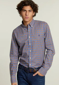 Discount River Woods Custom fit geruit hemd multi -
