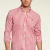 Outlet River Woods Custom fit geruit hemd multi -