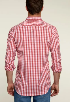 Outlet River Woods Custom fit geruit hemd multi -
