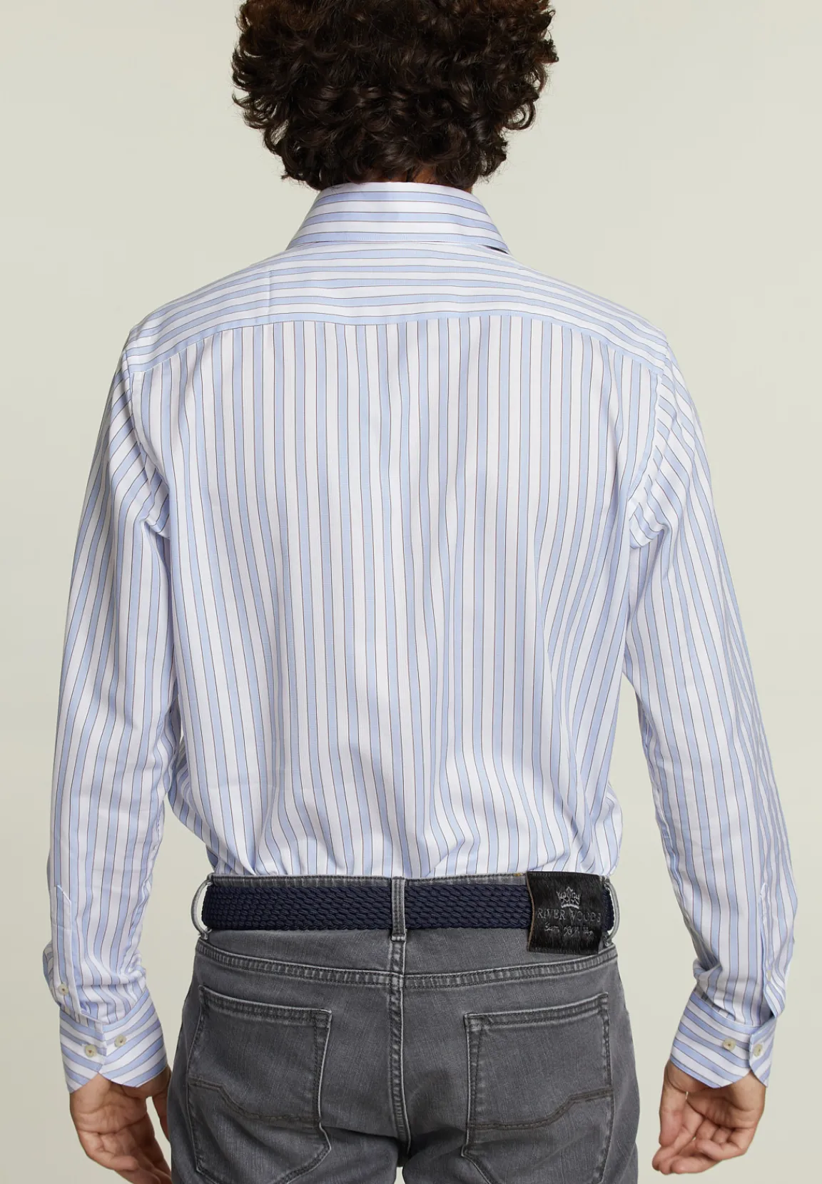 Sale River Woods Custom fit gestreept hemd multi -