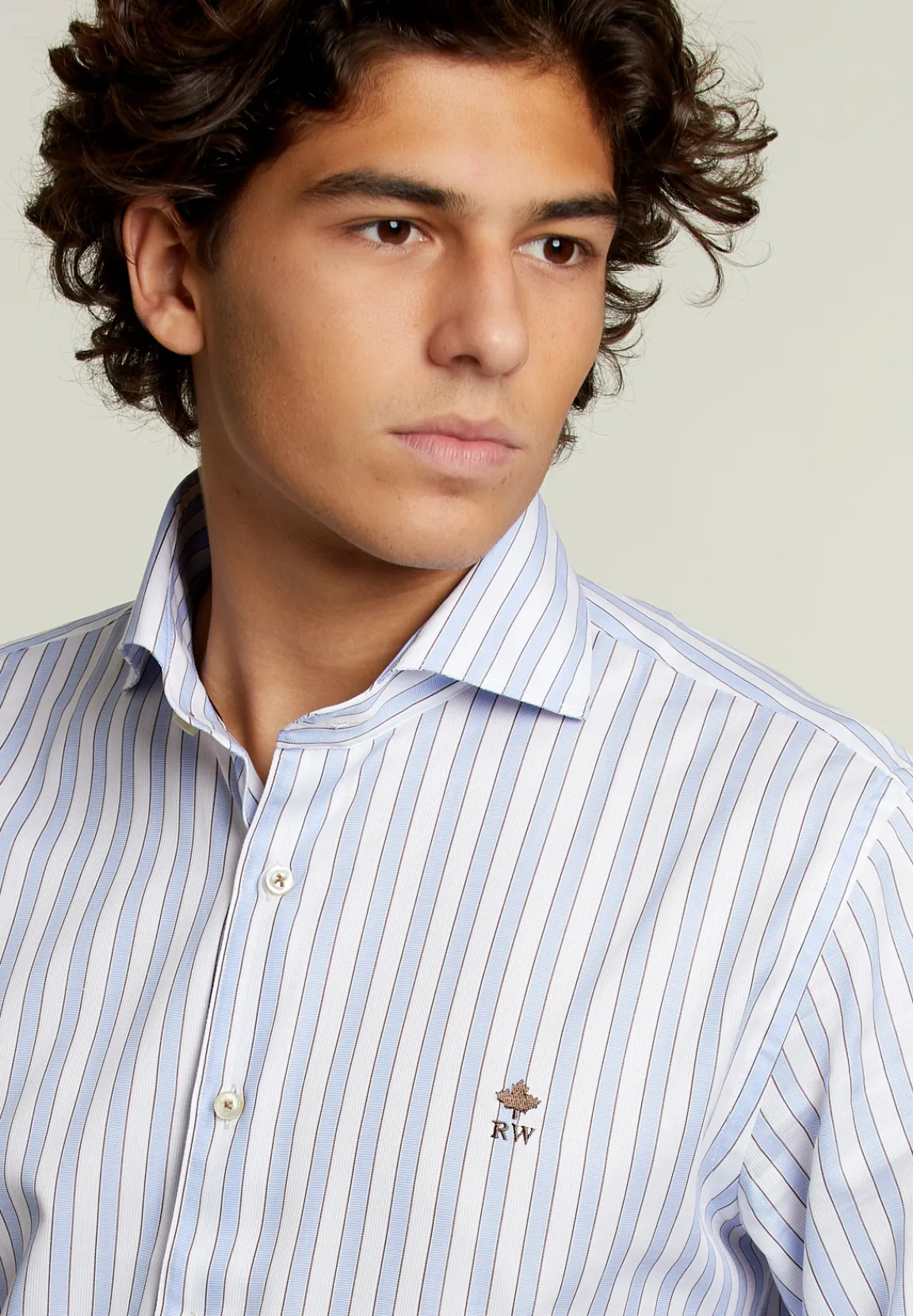 Sale River Woods Custom fit gestreept hemd multi -