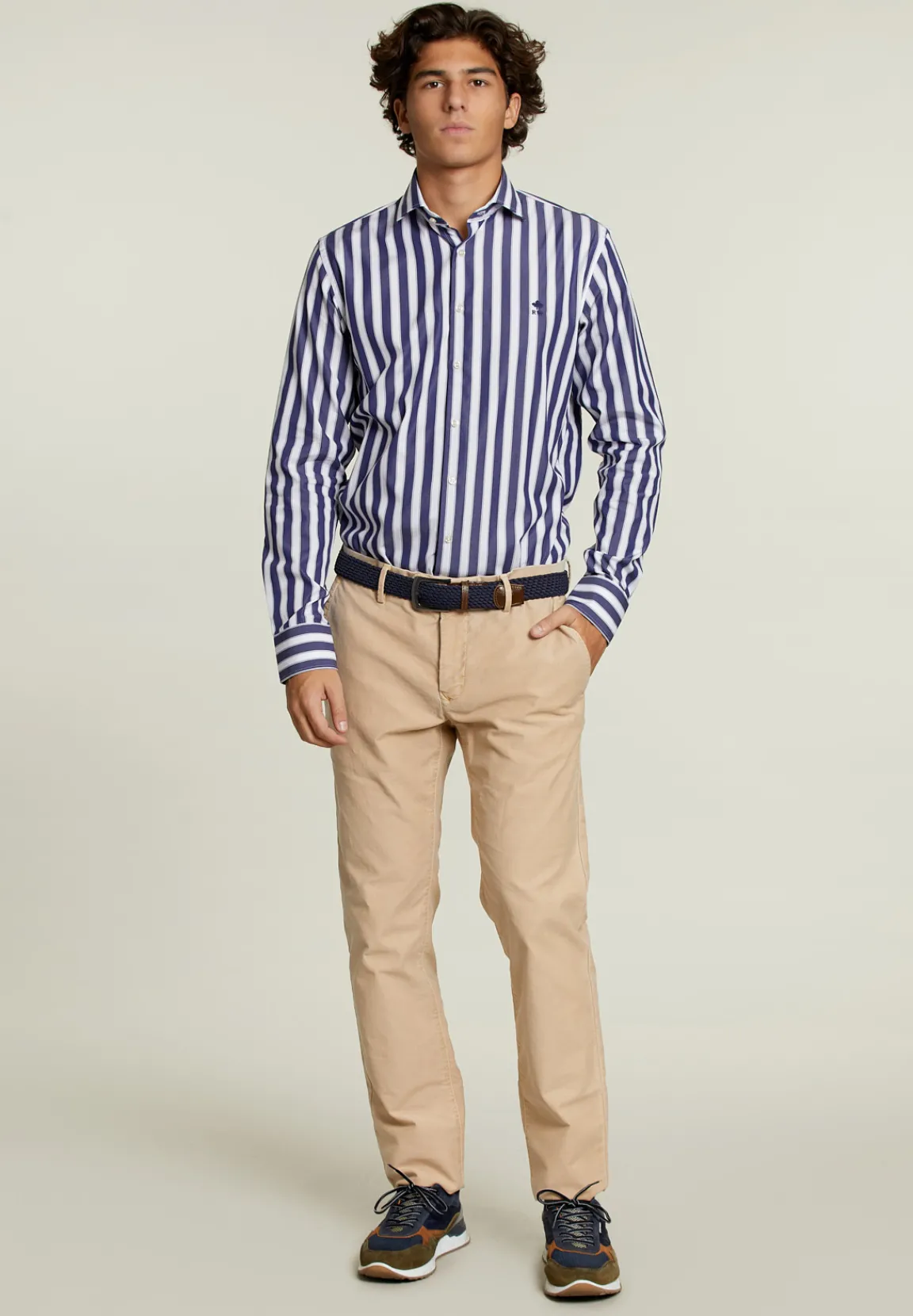 Discount River Woods Custom fit gestreept hemd multi -