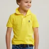 Sale River Woods Custom fit katoenen basic stretch polo lemonade -