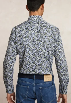 Clearance River Woods Custom fit katoenen gebloemd hemd multi -
