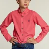 Sale River Woods Custom fit katoenen hemd rose -