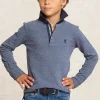 Hot River Woods Custom fit katoenen jacquard polo admiral/night sky mix -