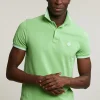 New River Woods Custom fit katoenen polo breadfruit -